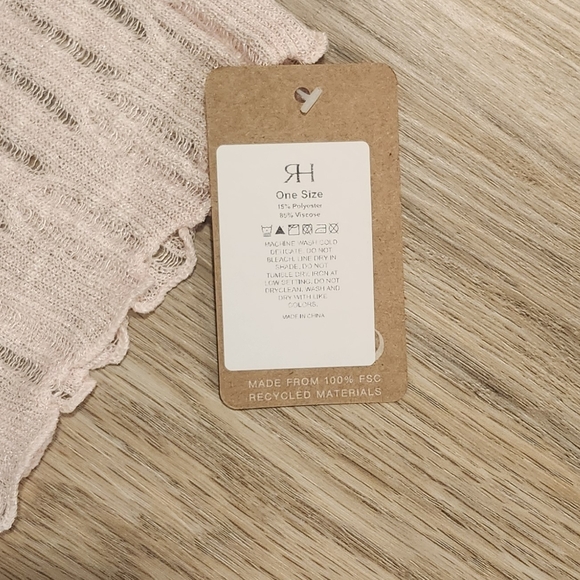 NWT RIHOAS Pink Knit Cardigan - Picture 2 of 5